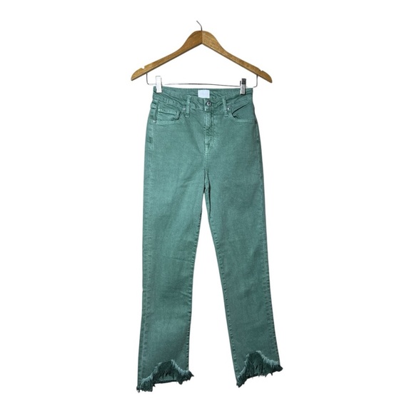Jonathon Simkhai River High Rise Straight Pants in JD Jade - Picture 6 of 15